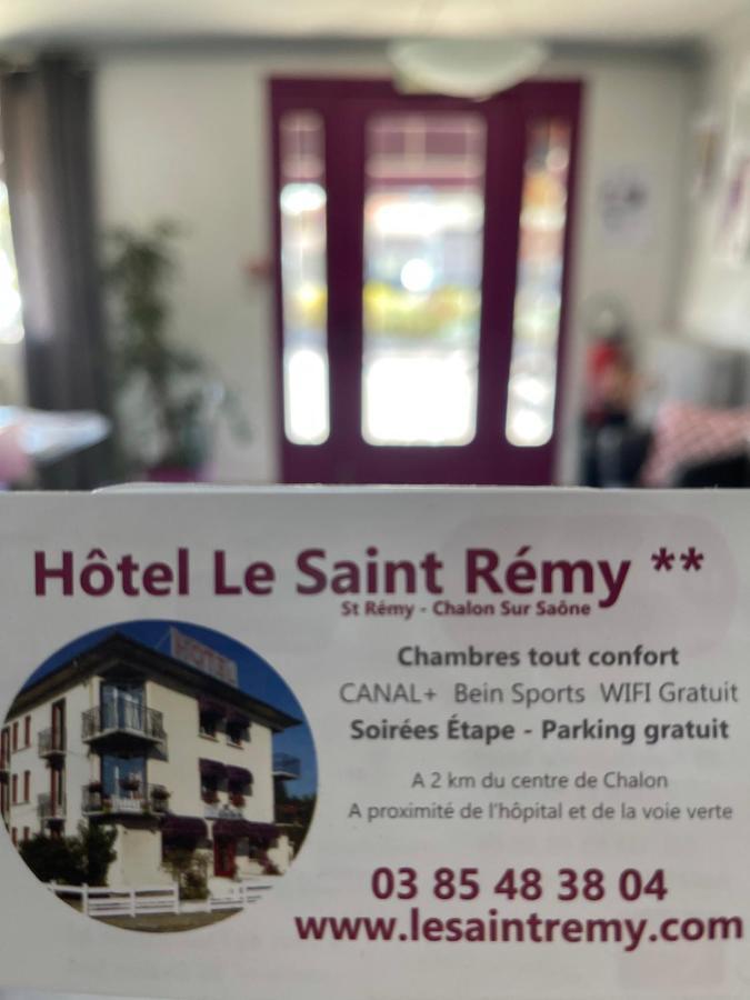 "Contact Hotel" Le Saint Remy - Chalon Sud Kültér fotó